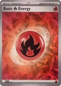 pokemon s v stellar crown fire energy cracked ice holo sve010