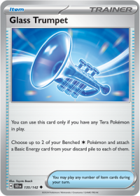 pokemon s v stellar crown glass trumpet 135 142