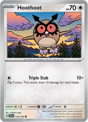 Hoothoot - 114-142