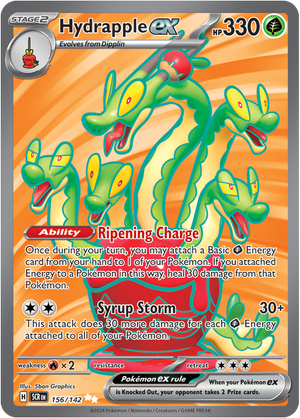 Hydrapple EX - 156-142 - FULL ART