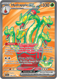 pokemon s v stellar crown hydrapple ex 156 142 full art