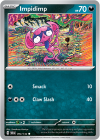 pokemon s v stellar crown impidimp 094 142