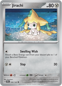 pokemon s v stellar crown jirachi 098 142