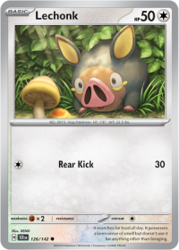 pokemon s v stellar crown lechonk 126 142 rh
