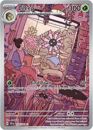Lileep - 145-142 - Illustrator Rare