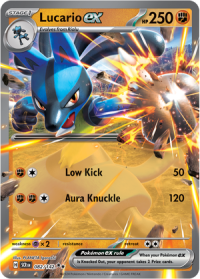 pokemon s v stellar crown lucario ex 082 142