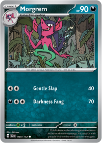 pokemon s v stellar crown morgrem 095 142