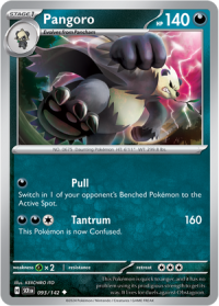 pokemon s v stellar crown pangoro 093 142