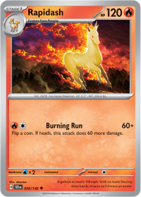 pokemon s v stellar crown rapidash 020 142 rh