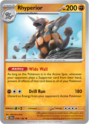 Rhyperior - 076-142 (RH)