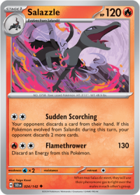 pokemon s v stellar crown salazzle 024 142