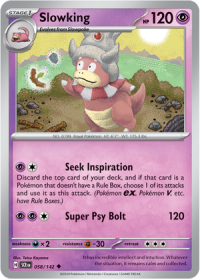 pokemon s v stellar crown slowking 058 142