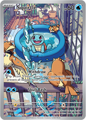 Squirtle - 148-142 - Illustrator Rare