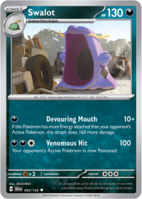 pokemon s v stellar crown swalot 092 142