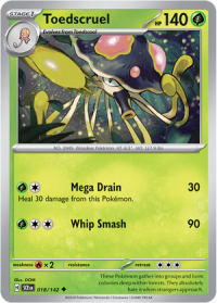 pokemon s v stellar crown toedscruel 018 142