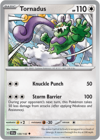 pokemon s v stellar crown tornadus 120 142
