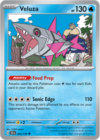 pokemon s v stellar crown veluza 045 142