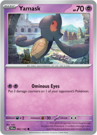 pokemon s v stellar crown yamask 062 142