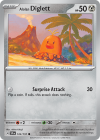 pokemon s v surging sparks alolan diglett 122 191