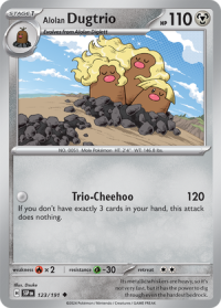 pokemon s v surging sparks alolan dugtrio 123 191