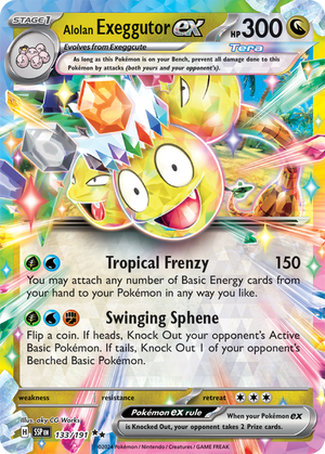 Alolan Exeggutor EX - 133-191