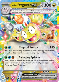 pokemon s v surging sparks alolan exeggutor ex 133 191