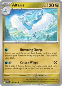 pokemon s v surging sparks altaria 134 191