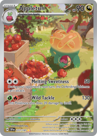 pokemon s v surging sparks appletun 211 191