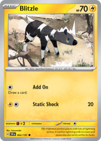 pokemon s v surging sparks blitzle 062 191