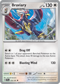pokemon s v surging sparks braviary 153 191