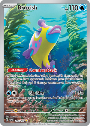 Bruxish - 200-191 - Illustrator Rare