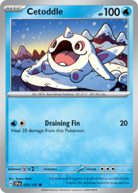 pokemon s v surging sparks cetoddle 053 191