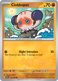 pokemon s v surging sparks clobbopus 112 191
