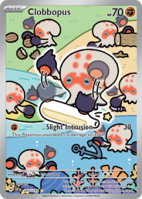 pokemon s v surging sparks clobbopus 207 191 illustrator rare
