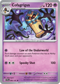 pokemon s v surging sparks cofagrigus 083 191
