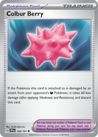 pokemon s v surging sparks colbur berry 168 191