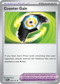 pokemon s v surging sparks counter gain 169 191