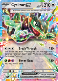 pokemon s v surging sparks cyclizar ex 159 191