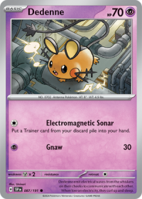 pokemon s v surging sparks dedenne 087 191