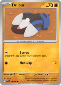 pokemon s v surging sparks drilbur 108 191