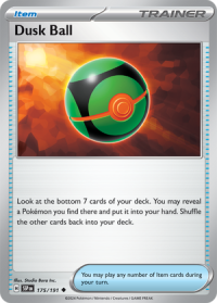 pokemon s v surging sparks dusk ball 175 191