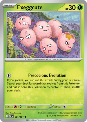 Exeggcute - 001-191