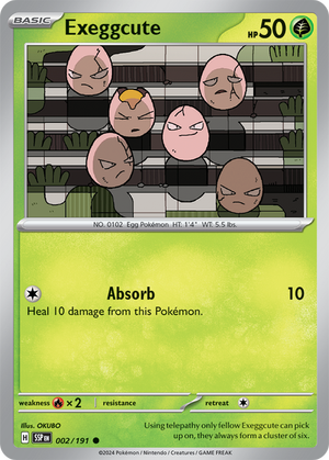 Exeggcute - 002-191