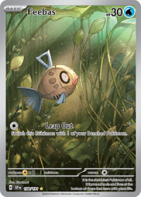 pokemon s v surging sparks feebas 198 191 illustrator rare