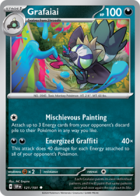 pokemon s v surging sparks grafaiai 121 191