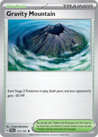 pokemon s v surging sparks gravity mountain 177 191