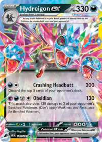 pokemon s v surging sparks hydreigon ex 119 191