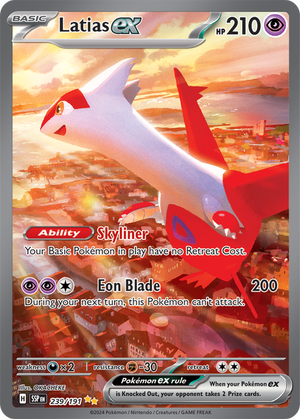 Latias EX - 239-191 - Special Illustrator Rare