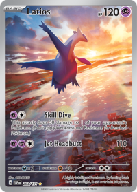 pokemon s v surging sparks latios 203 191 illustrator rare