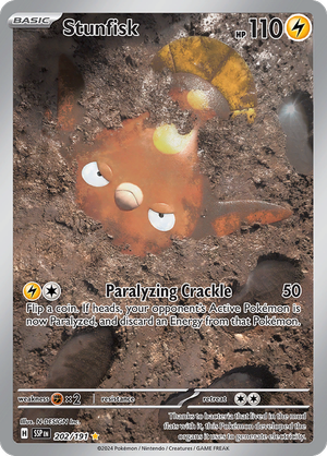 Stunfisk - 202-191 - Illustrator Rare